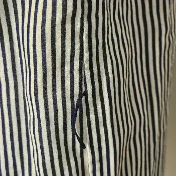 Lilly Pulitzer Nautical Striped Popover Long Sleeve Shirt Dress - Picture 8 of 11